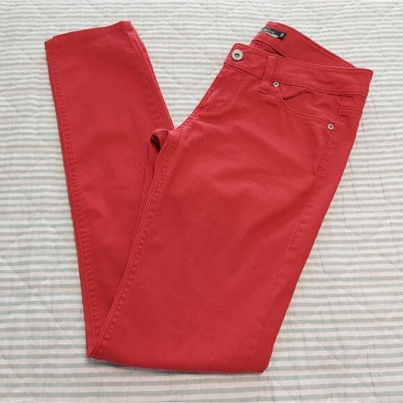 Lovesick Red Skinny Jeans  - Picture 1 of 6
